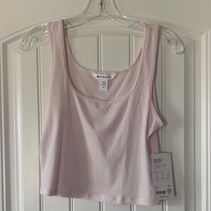 Athleta Light Pink Crop Top